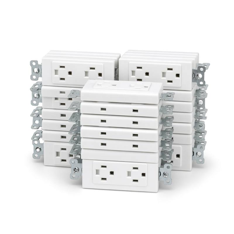 Leviton Decora Outlet 15A 10-Pack