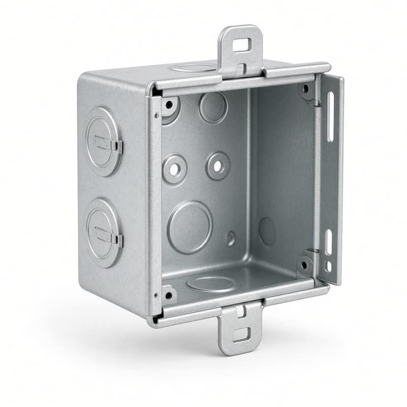 Metal Electrical Box Single Gang
