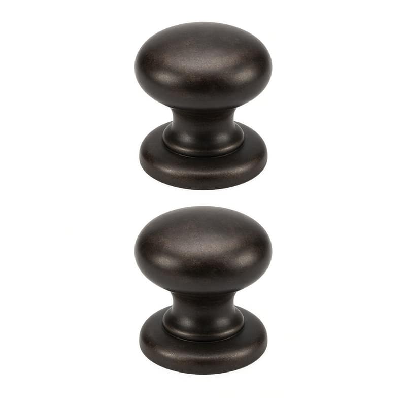 Cabinet Knob Set Oil Rubbed Bronze
