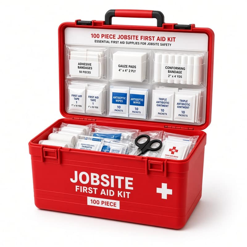 First Aid Kit 100-Piece Jobsite