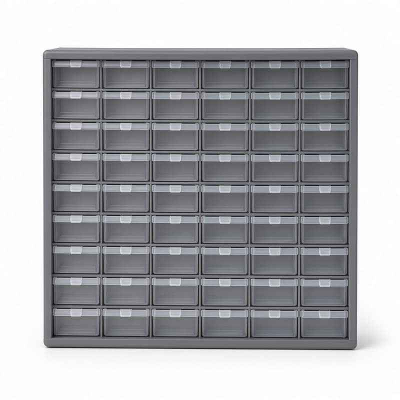 Parts Organizer Cabinet 60-Drawer